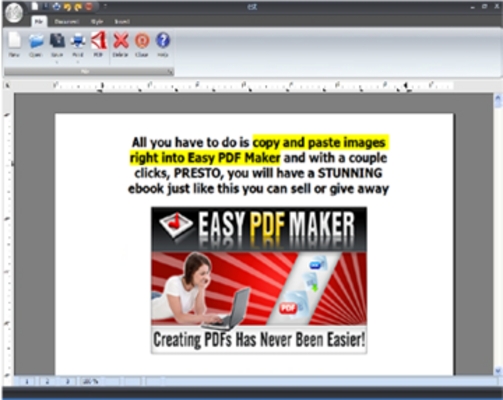 Product picture Easy PDF Maker